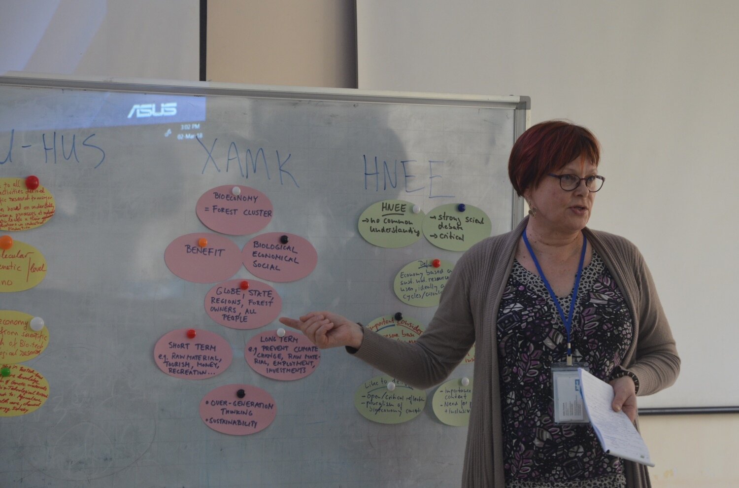 BioEcoN lecturer from XAMK